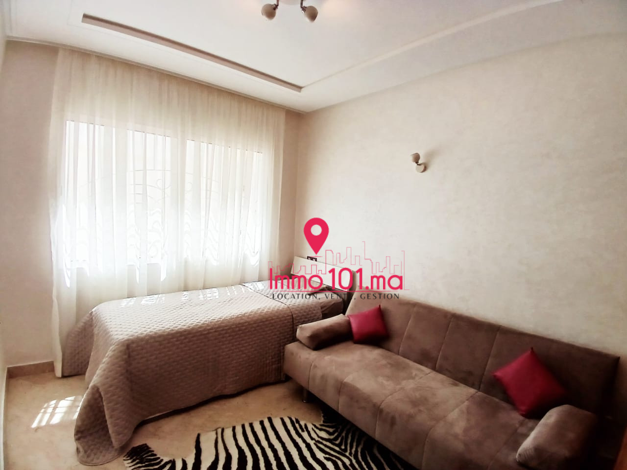Location appartement meublé à Hay Riad AYLAM2455